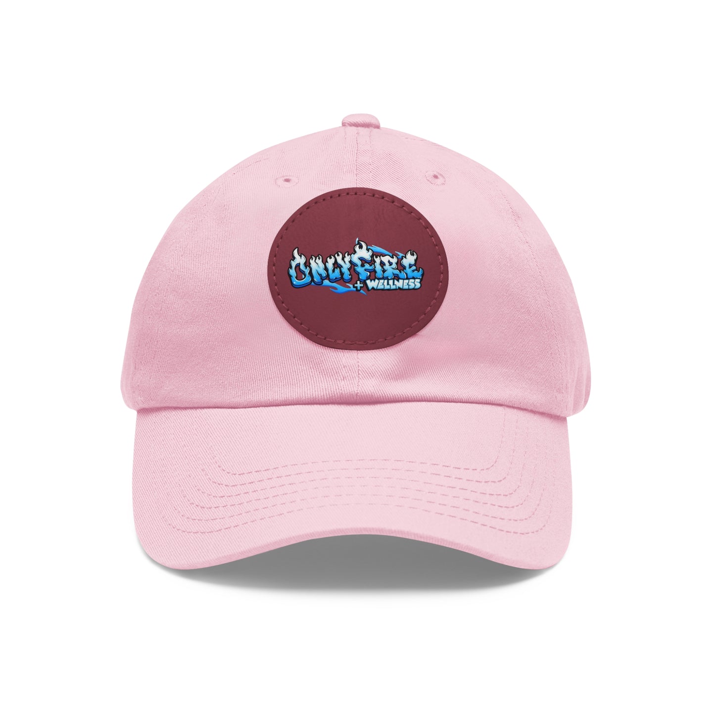 Unruly Wellness Dad Hat - Cozy Vintage Style with Leather Patch