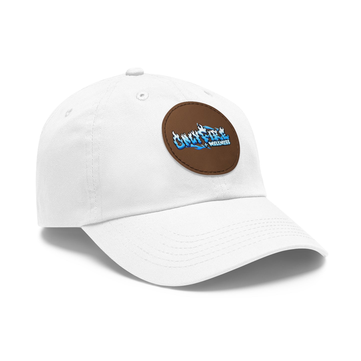 Unruly Wellness Dad Hat - Cozy Vintage Style with Leather Patch