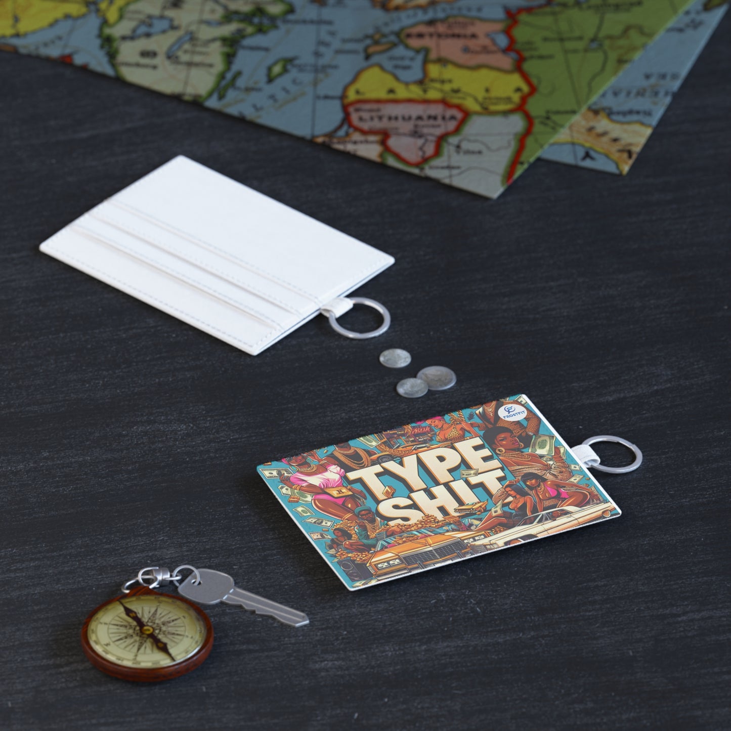 Fro$tfit Custom Leather Card Holder