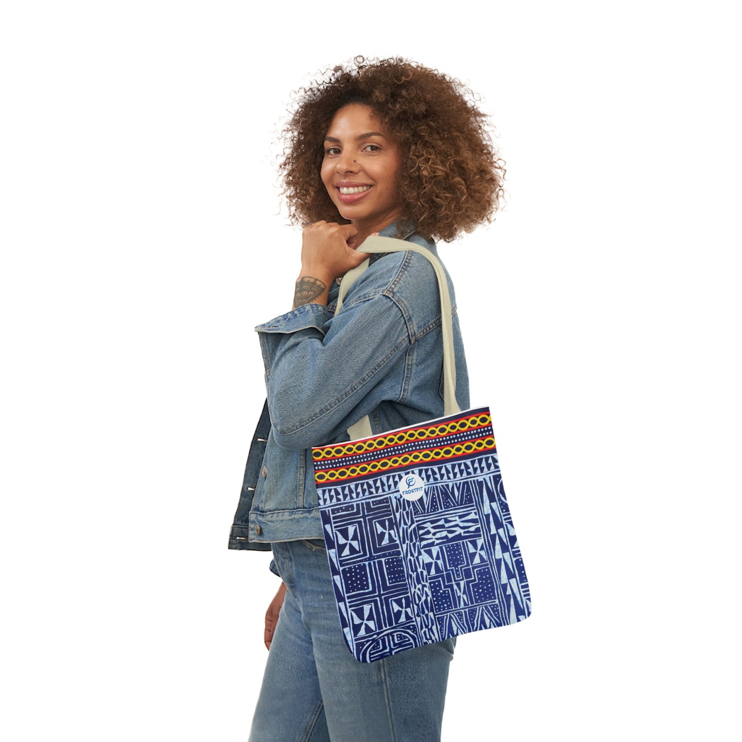 Canvas Tote Bag, 5-Color Straps