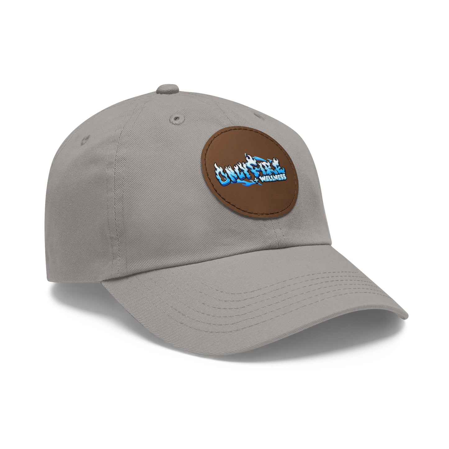 Unruly Wellness Dad Hat - Cozy Vintage Style with Leather Patch