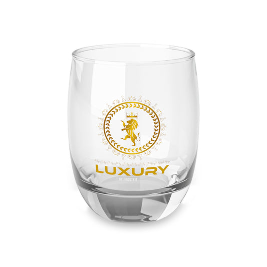 Luxury Whiskey Glass with Gold Design - Perfect for Gifting and Home Bar