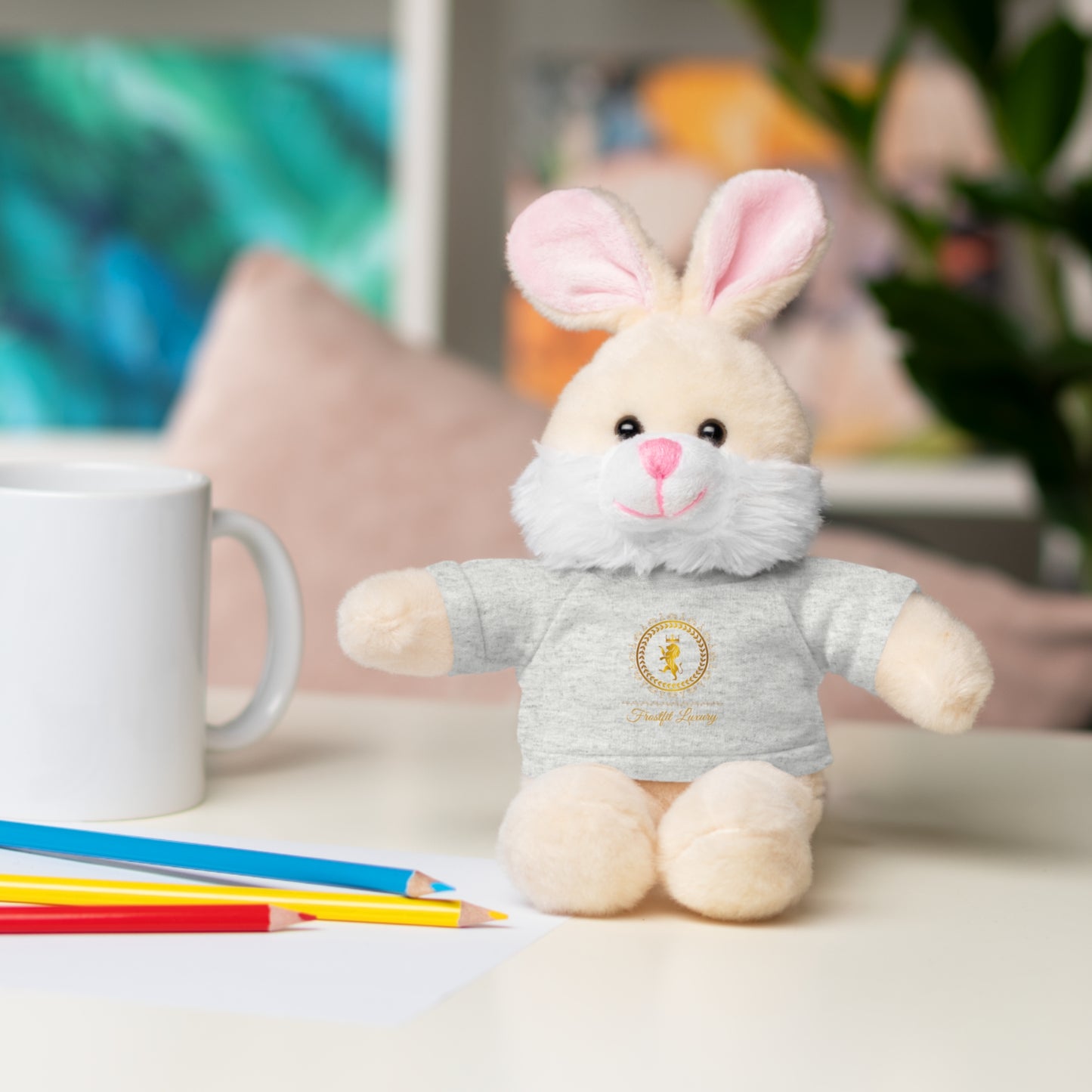 Customizable Stuffed Animal with T-Shirt - Perfect Gift for Kids and Celebrations