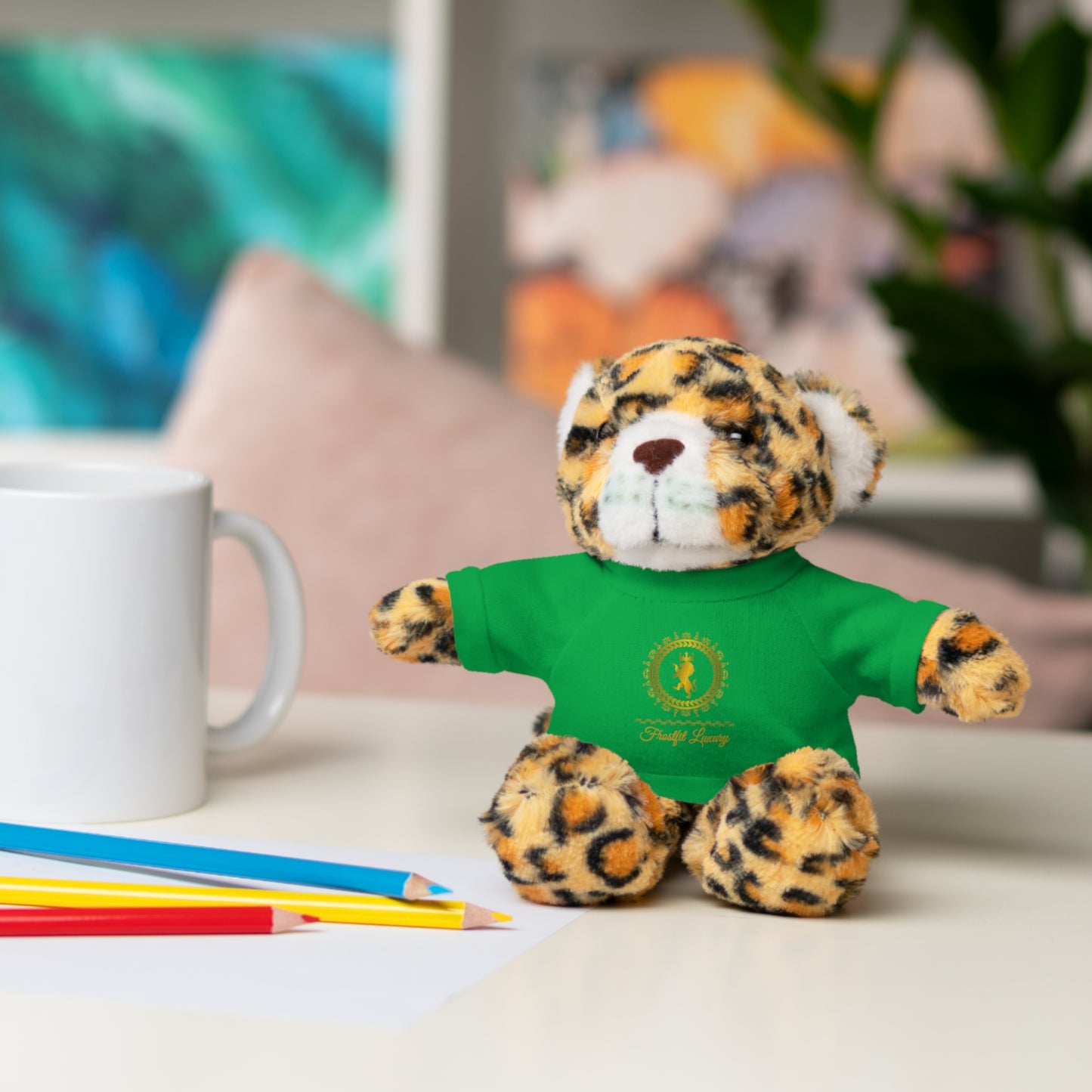 Customizable Stuffed Animal with T-Shirt - Perfect Gift for Kids and Celebrations