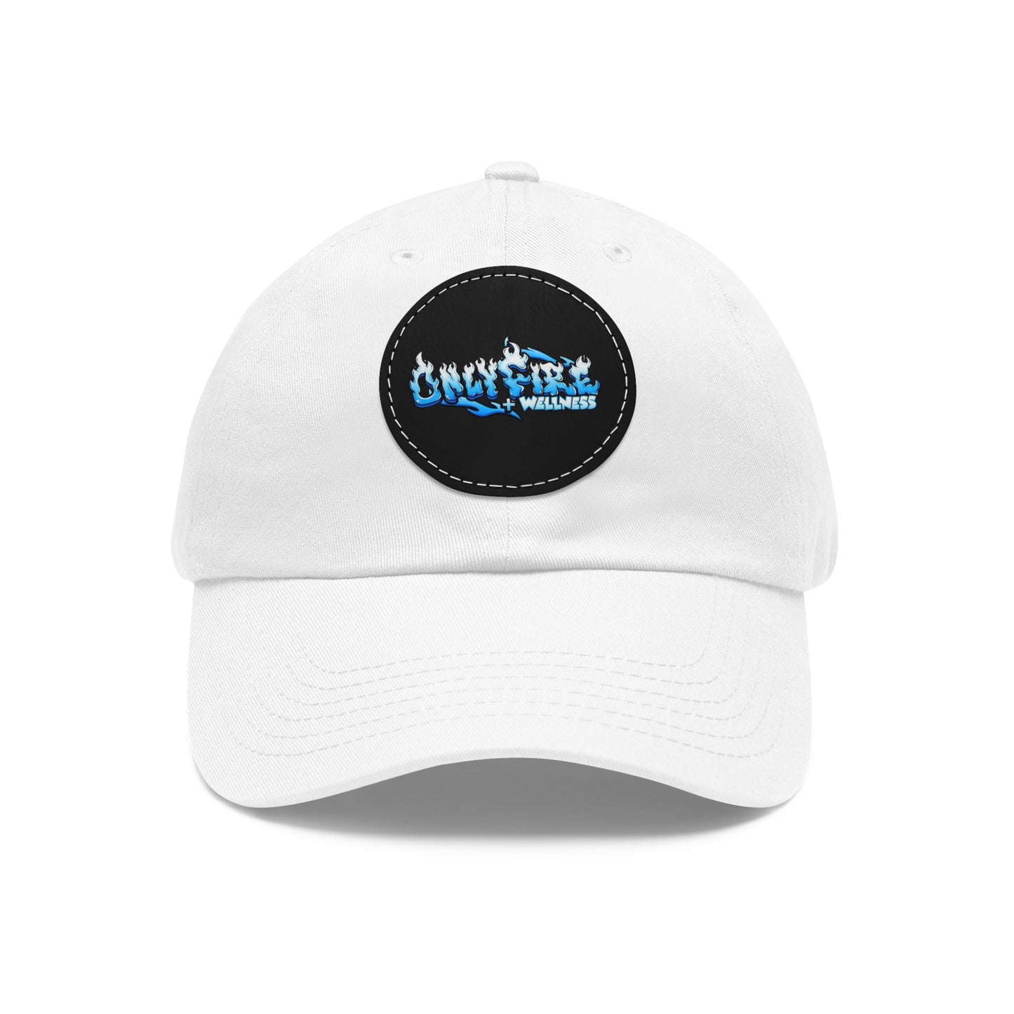 Unruly Wellness Dad Hat - Cozy Vintage Style with Leather Patch