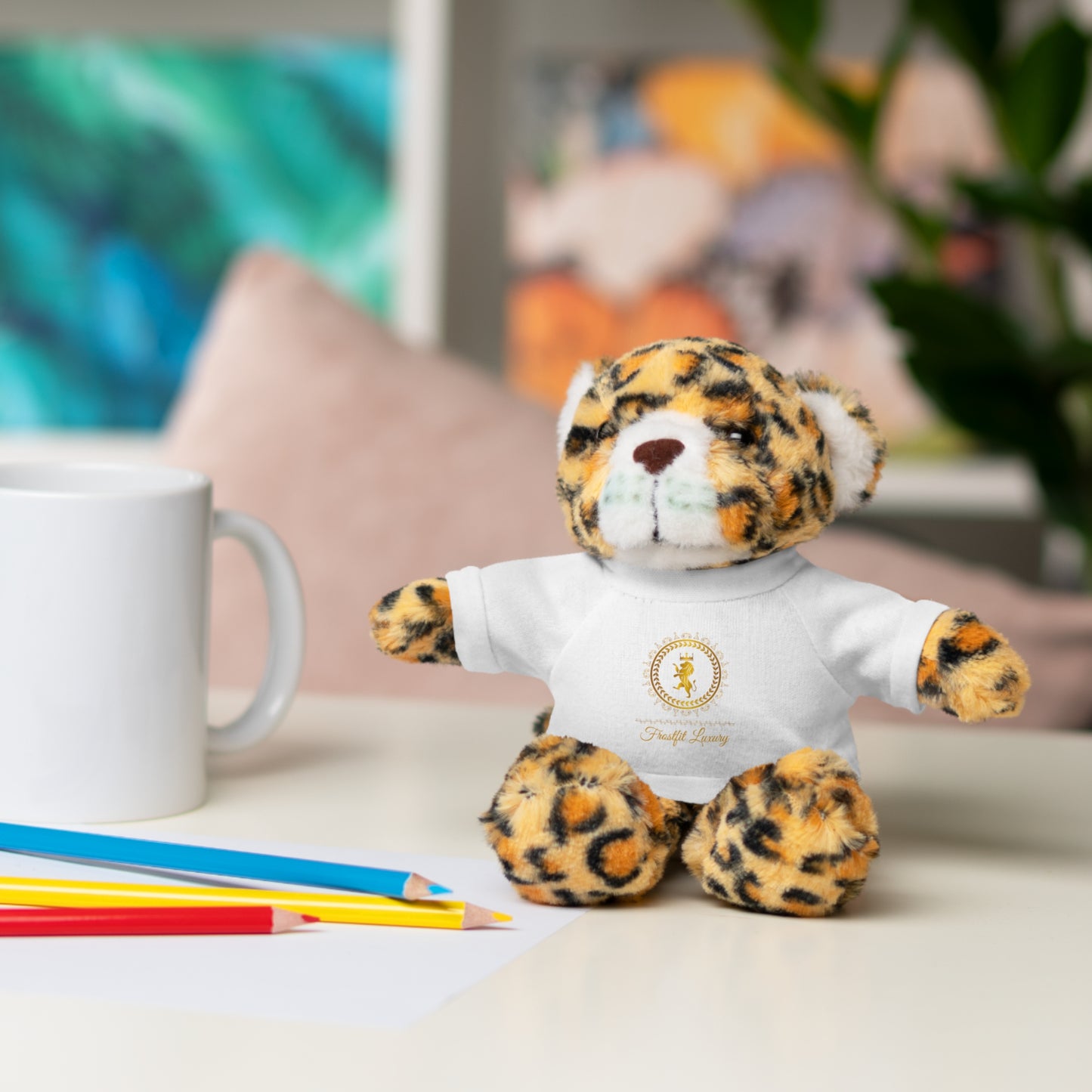 Customizable Stuffed Animal with T-Shirt - Perfect Gift for Kids and Celebrations