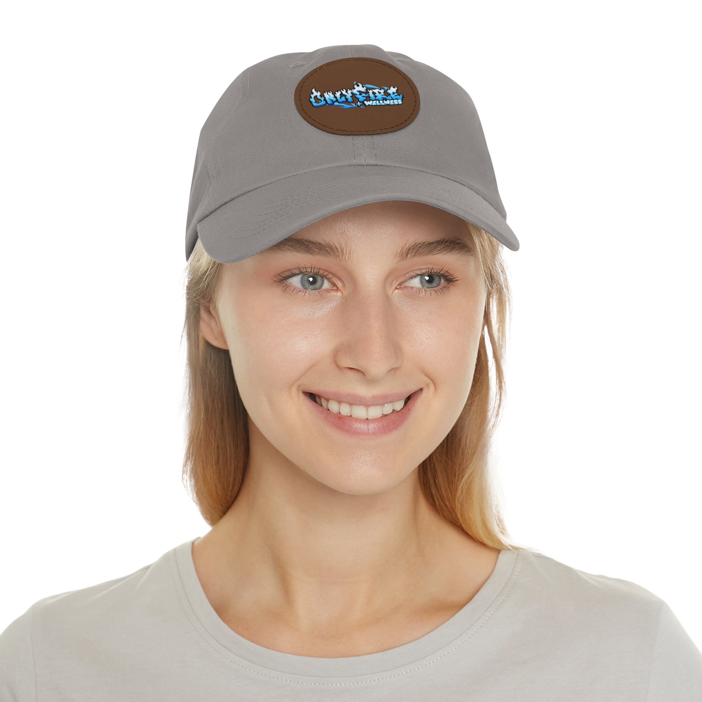 Unruly Wellness Dad Hat - Cozy Vintage Style with Leather Patch