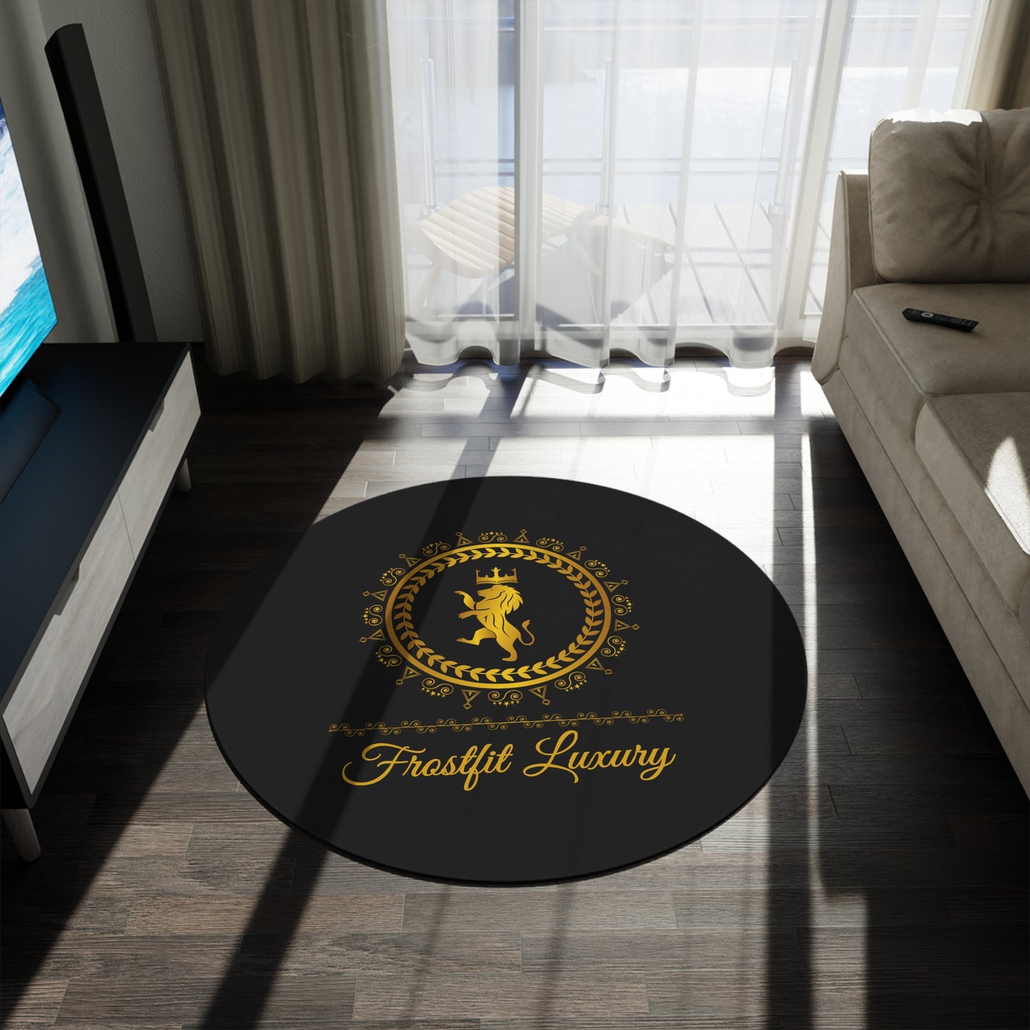 Custom Round Rug