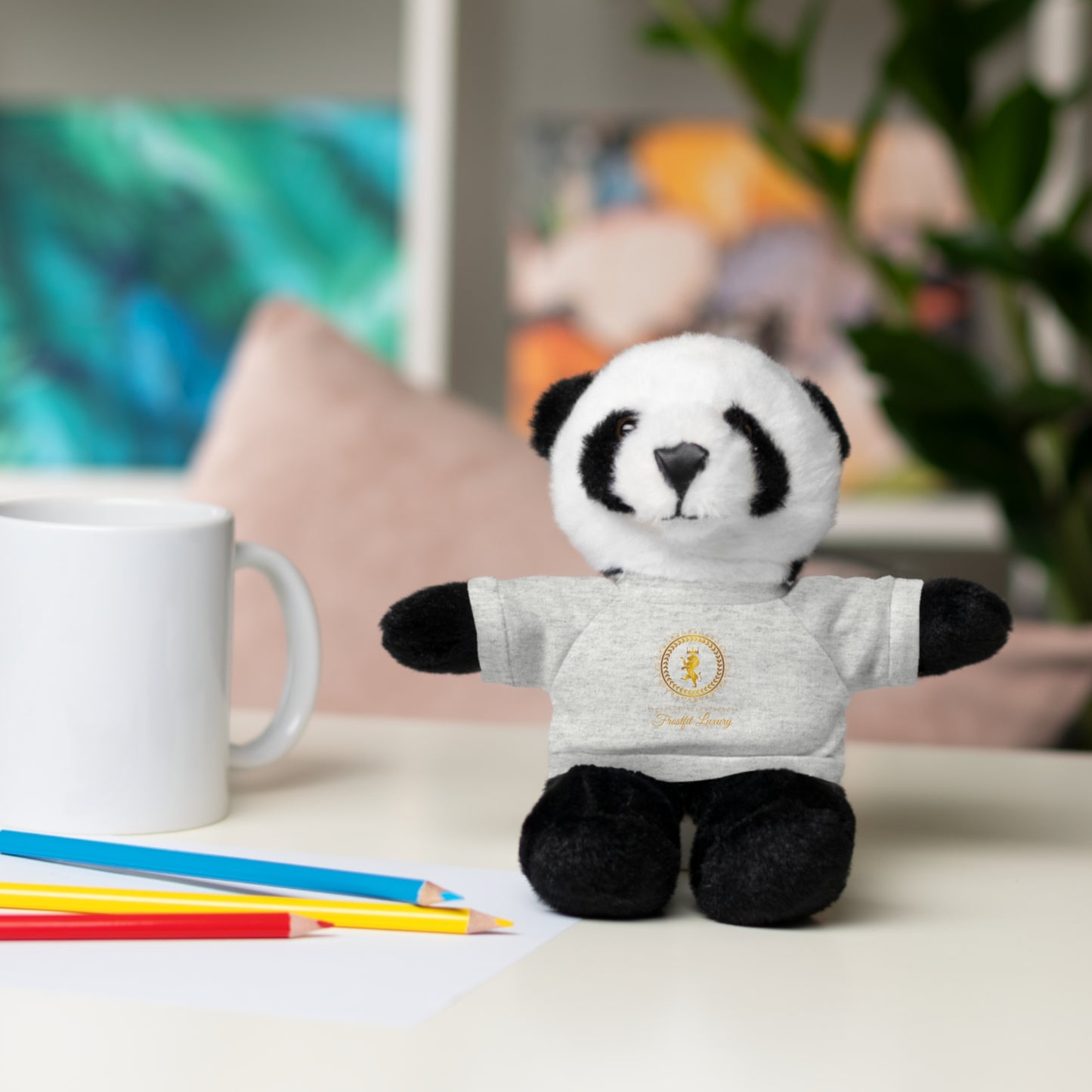 Customizable Stuffed Animal with T-Shirt - Perfect Gift for Kids and Celebrations