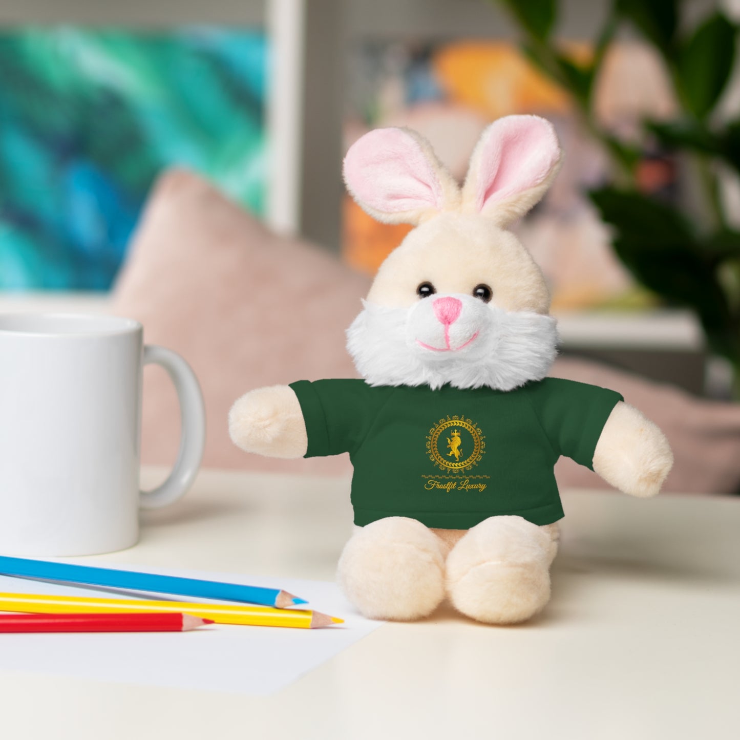 Customizable Stuffed Animal with T-Shirt - Perfect Gift for Kids and Celebrations