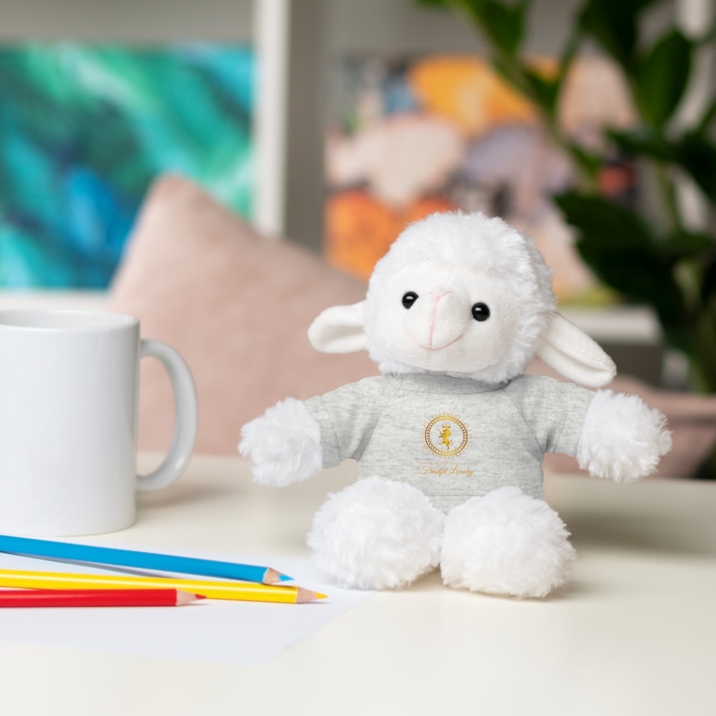 Customizable Stuffed Animal with T-Shirt - Perfect Gift for Kids and Celebrations