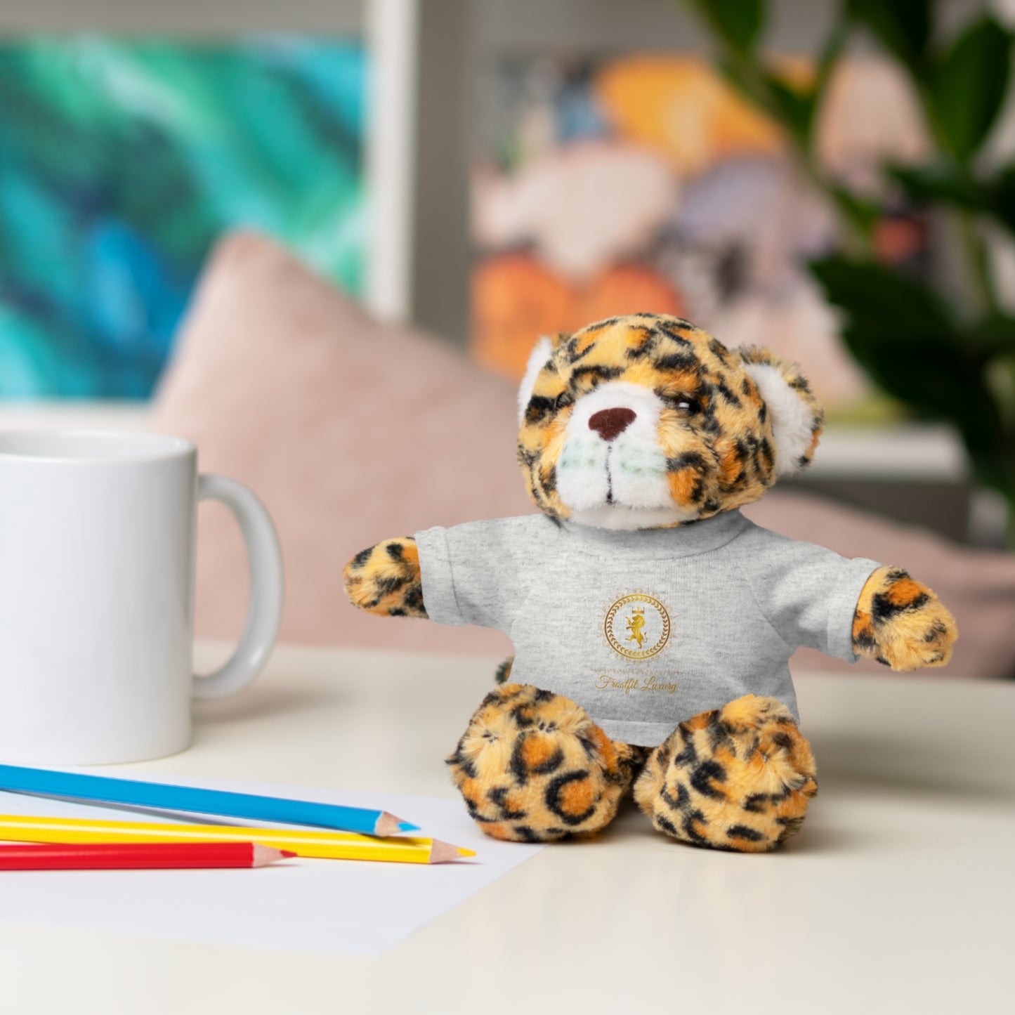 Customizable Stuffed Animal with T-Shirt - Perfect Gift for Kids and Celebrations