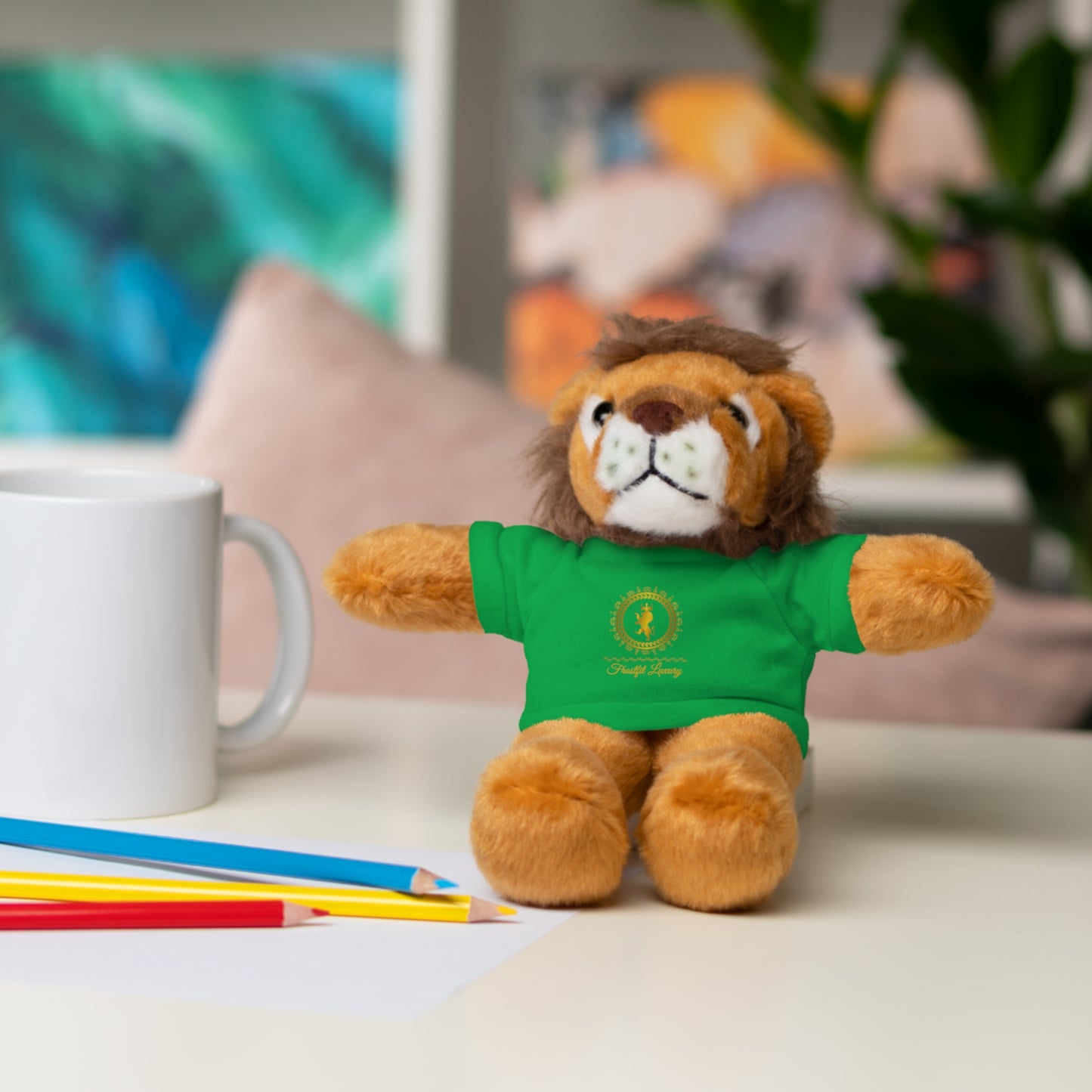 Customizable Stuffed Animal with T-Shirt - Perfect Gift for Kids and Celebrations