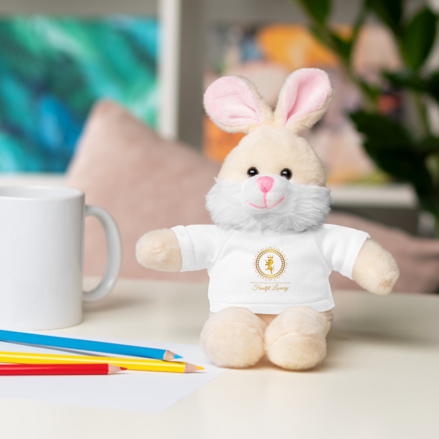 Customizable Stuffed Animal with T-Shirt - Perfect Gift for Kids and Celebrations