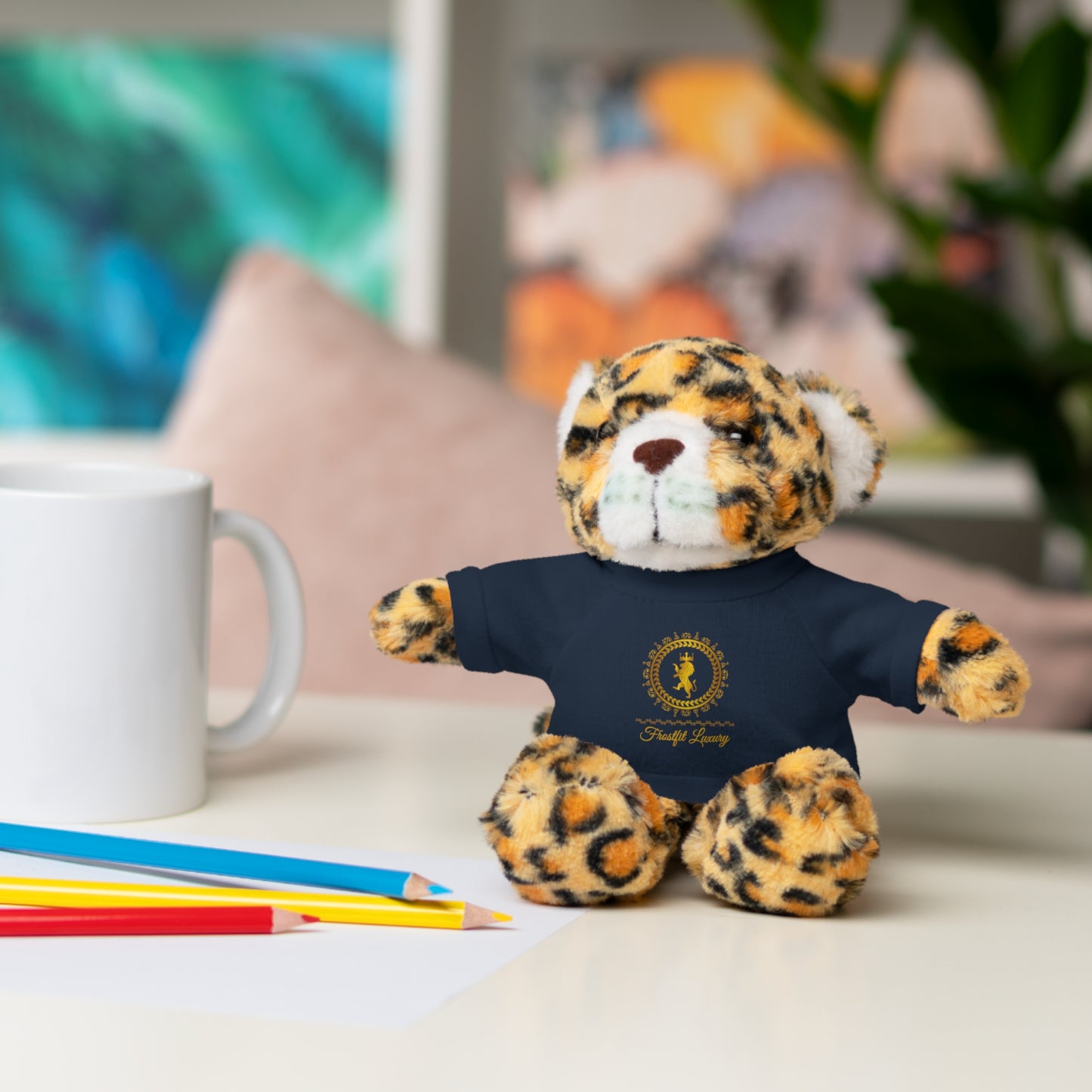 Customizable Stuffed Animal with T-Shirt - Perfect Gift for Kids and Celebrations