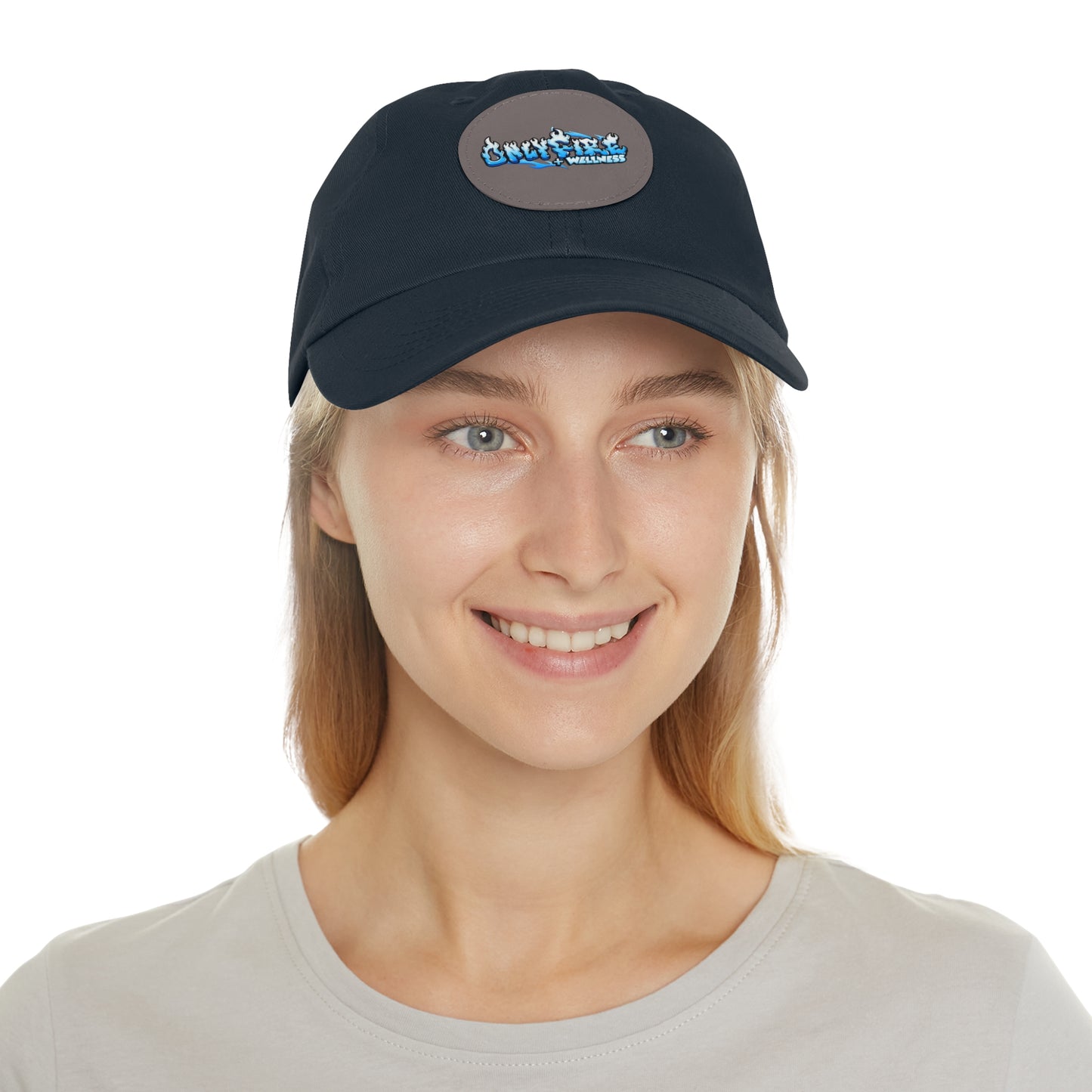 Unruly Wellness Dad Hat - Cozy Vintage Style with Leather Patch