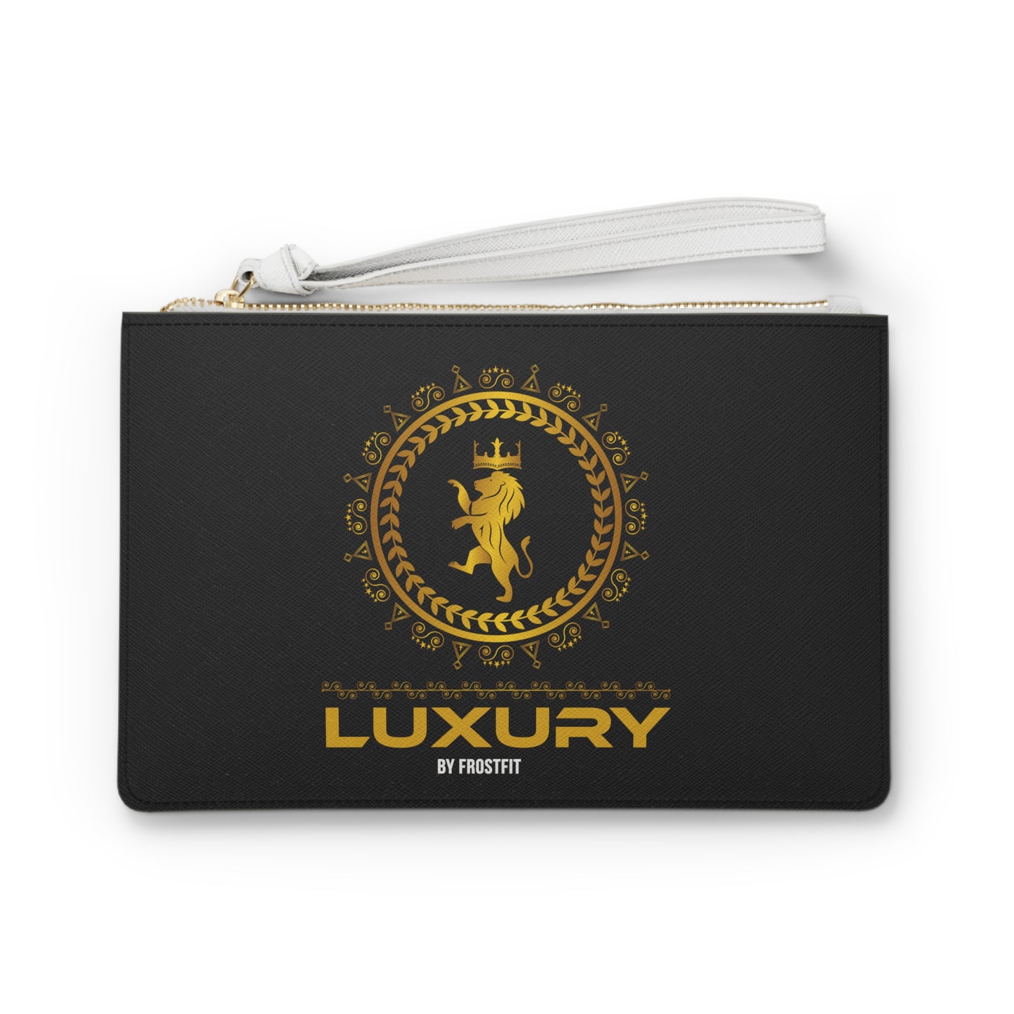 Luxury Clutch Bag - Elegant Gold Lion Design | Stylish Accessory for Special Occasions