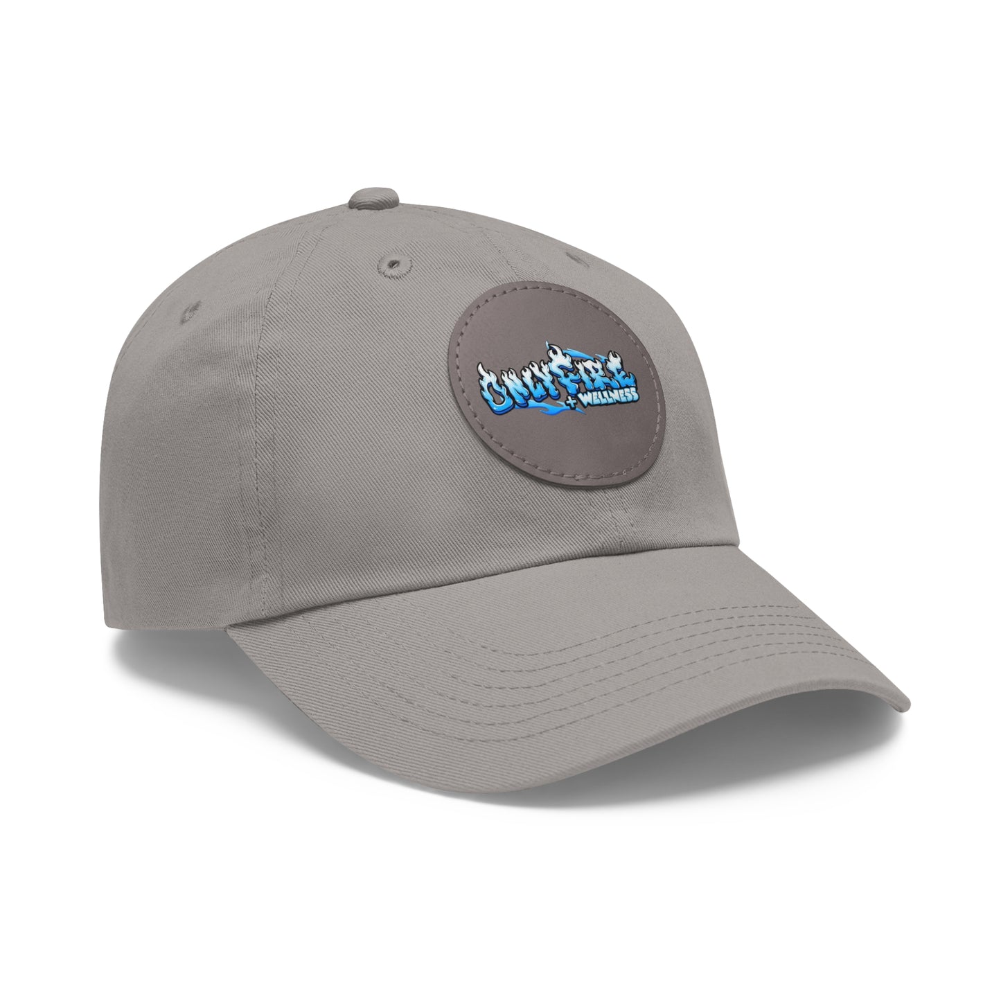Unruly Wellness Dad Hat - Cozy Vintage Style with Leather Patch
