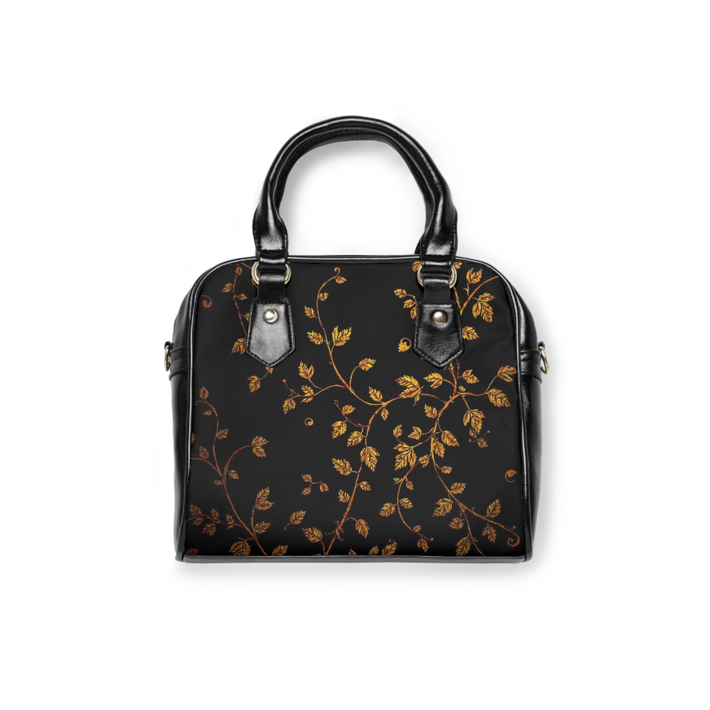 GOLDSPIRE by Frostfit (Elegant Luxury Shoulder Handbag with Floral Design)