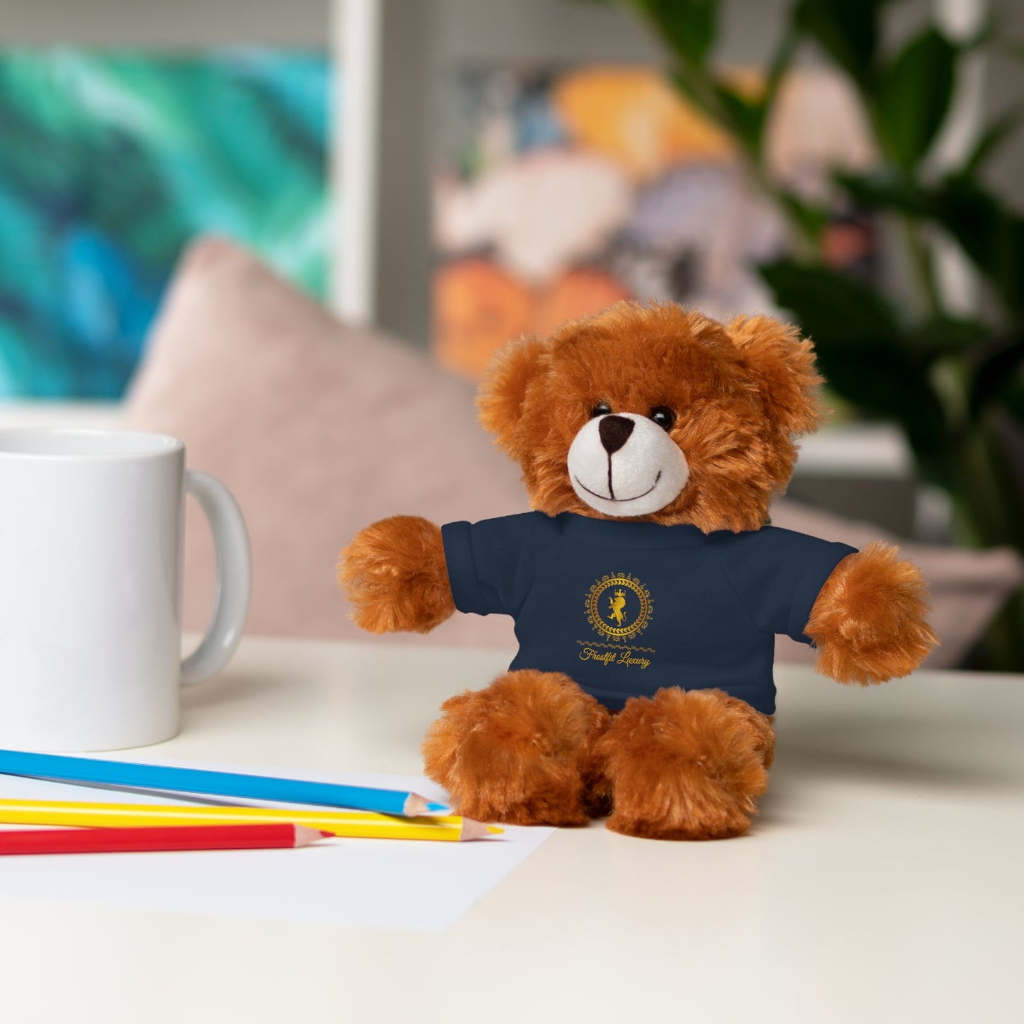 Customizable Stuffed Animal with T-Shirt - Perfect Gift for Kids and Celebrations