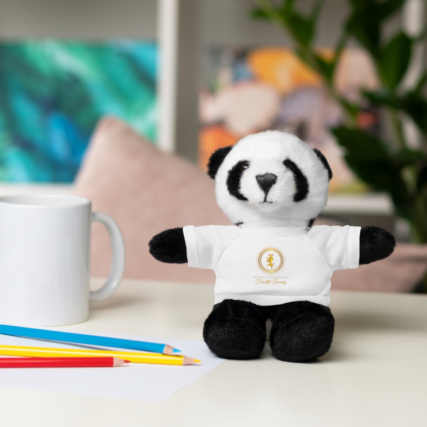 Customizable Stuffed Animal with T-Shirt - Perfect Gift for Kids and Celebrations