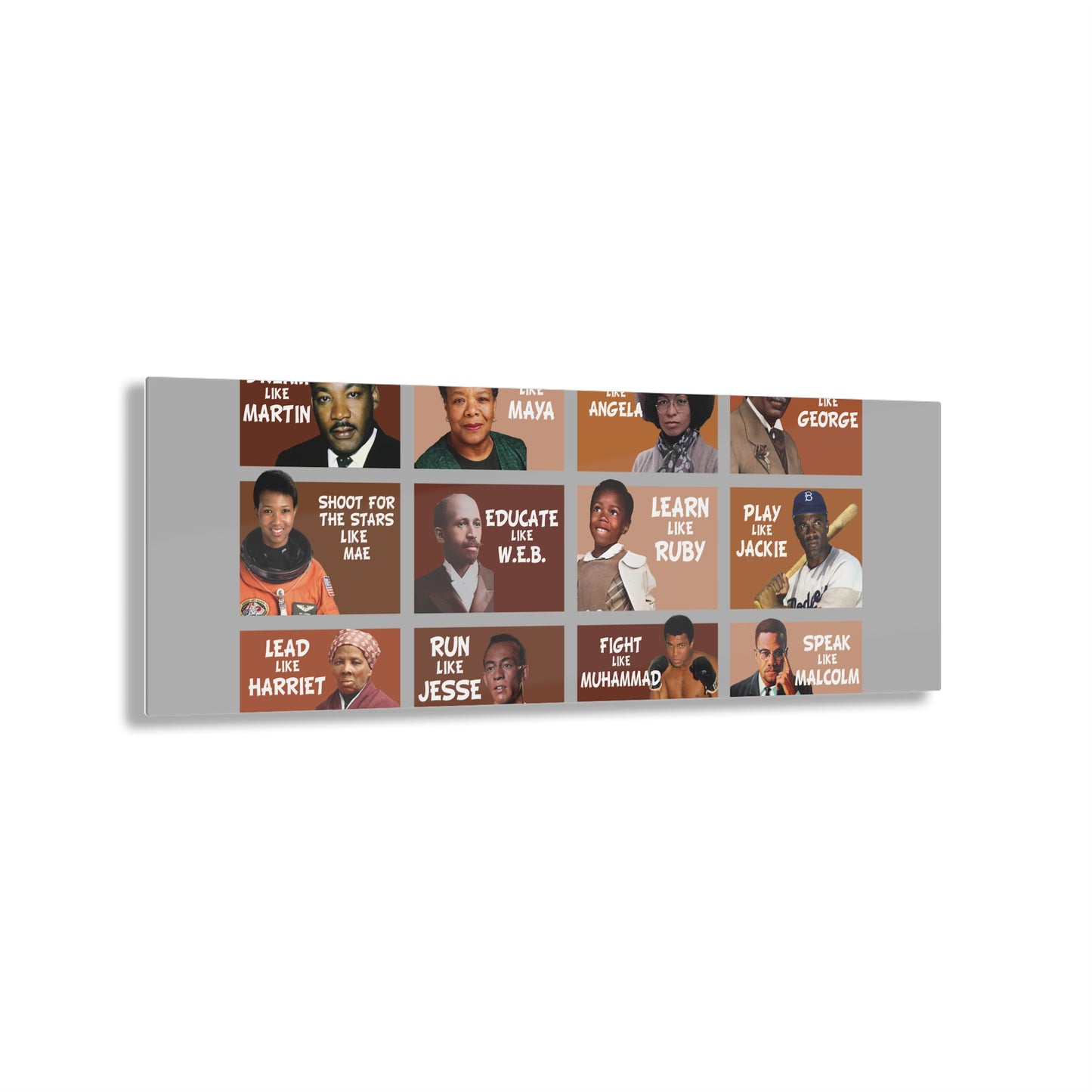 Inspirational Black History Acrylic Print - Celebrate Achievements & Legacy