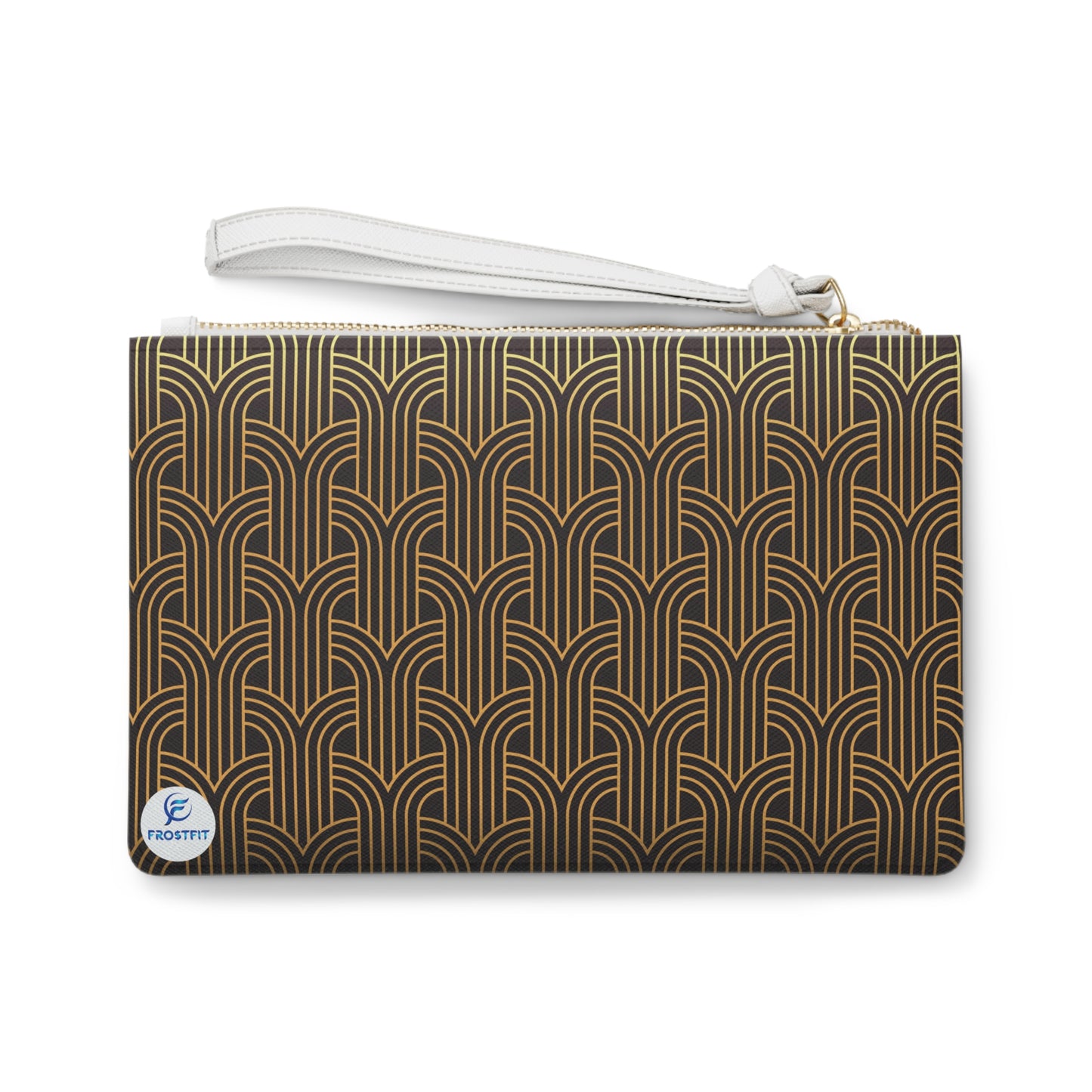 Luxury Clutch Bag - Elegant Gold Lion Design | Stylish Accessory for Special Occasions