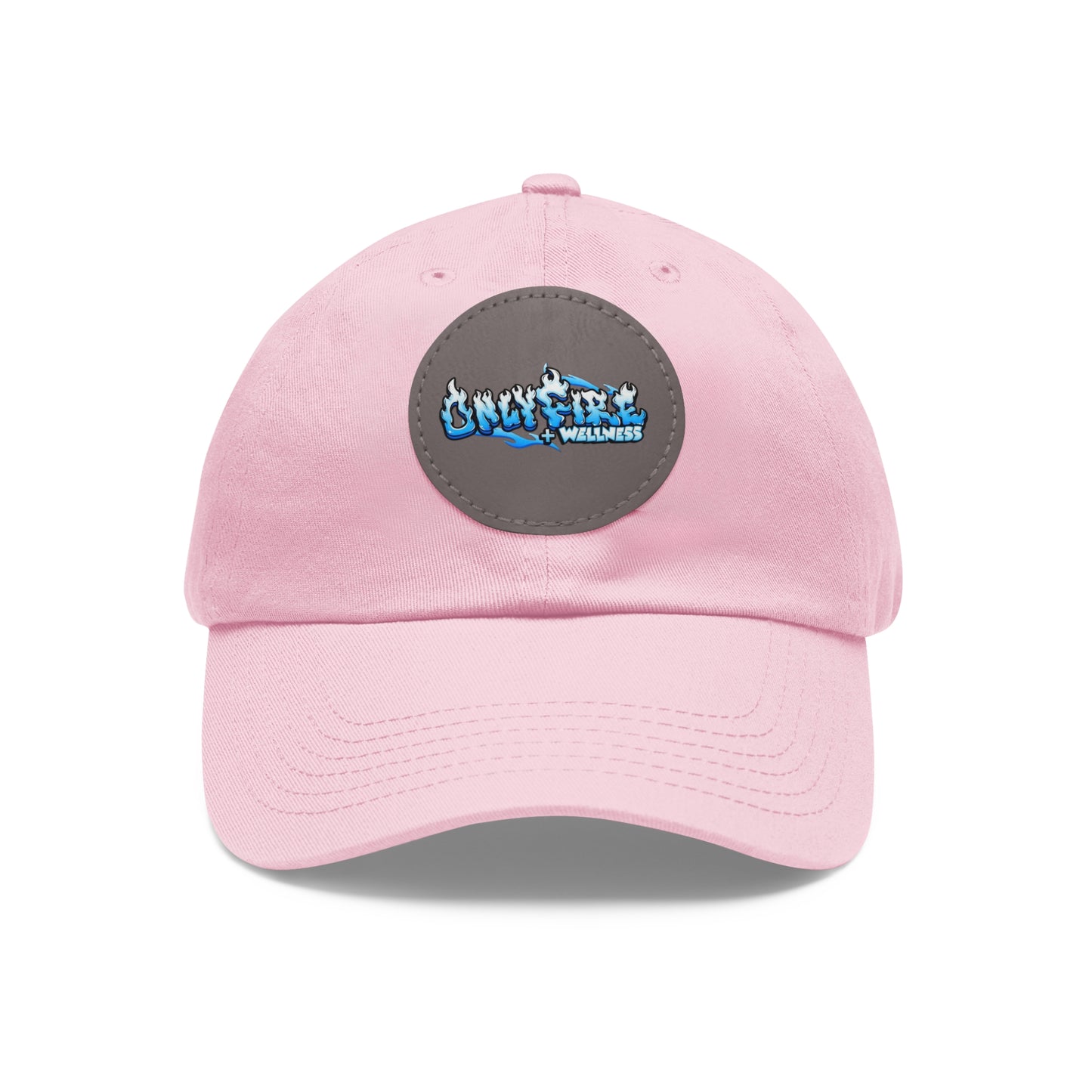 Unruly Wellness Dad Hat - Cozy Vintage Style with Leather Patch