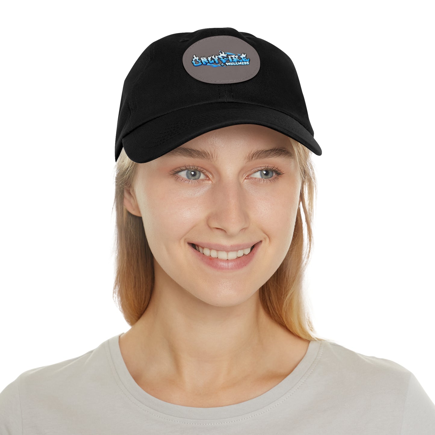 Unruly Wellness Dad Hat - Cozy Vintage Style with Leather Patch