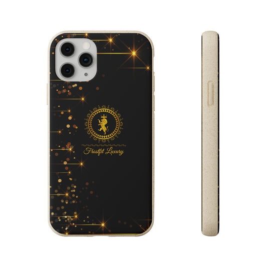 Eco-Friendly Luxury Biodegradable Phone Case with Sparkling Design