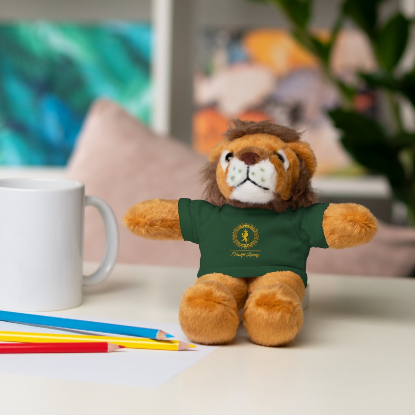 Customizable Stuffed Animal with T-Shirt - Perfect Gift for Kids and Celebrations