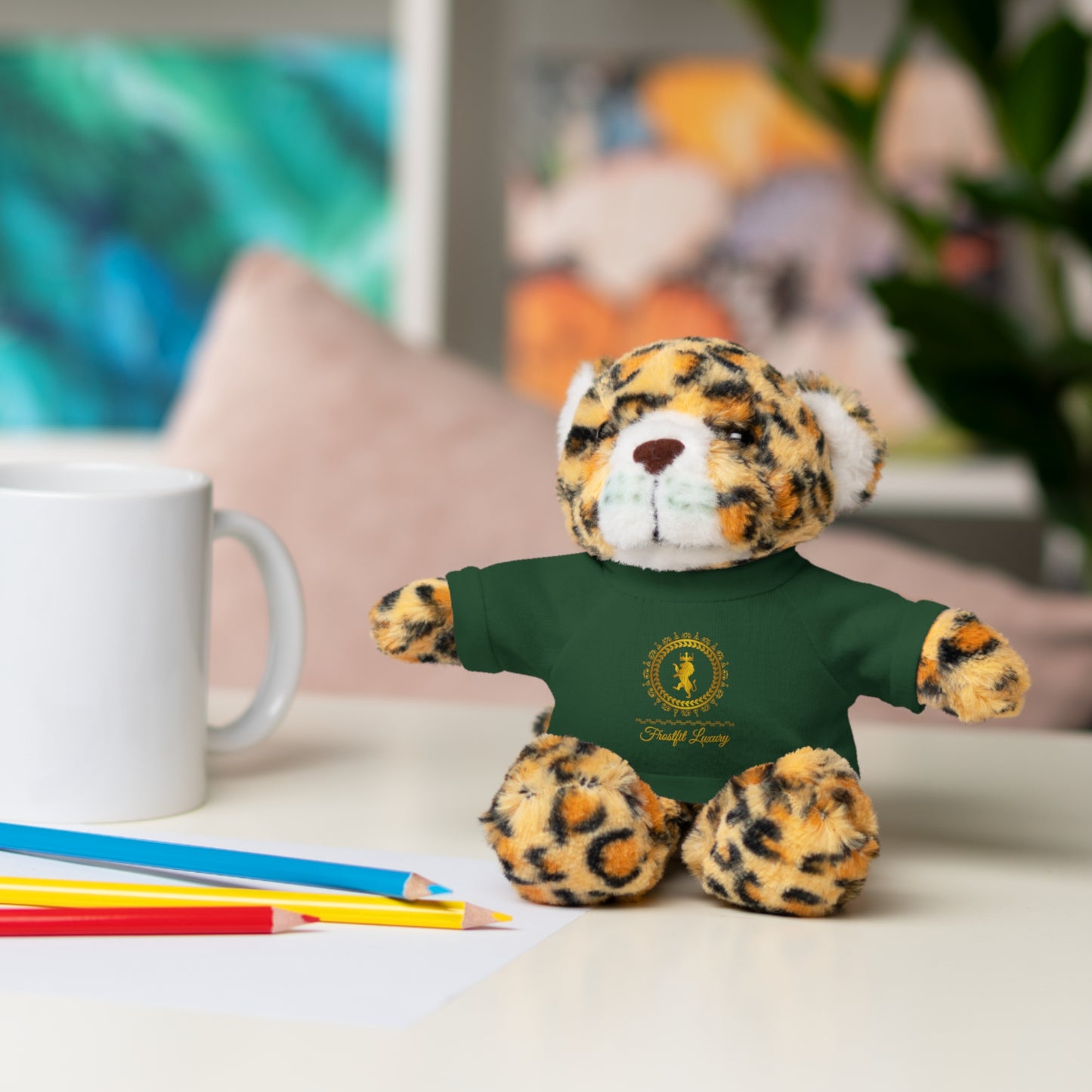 Customizable Stuffed Animal with T-Shirt - Perfect Gift for Kids and Celebrations