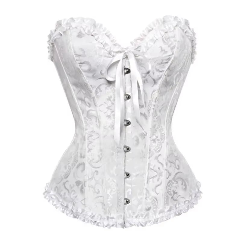 White Corset Top